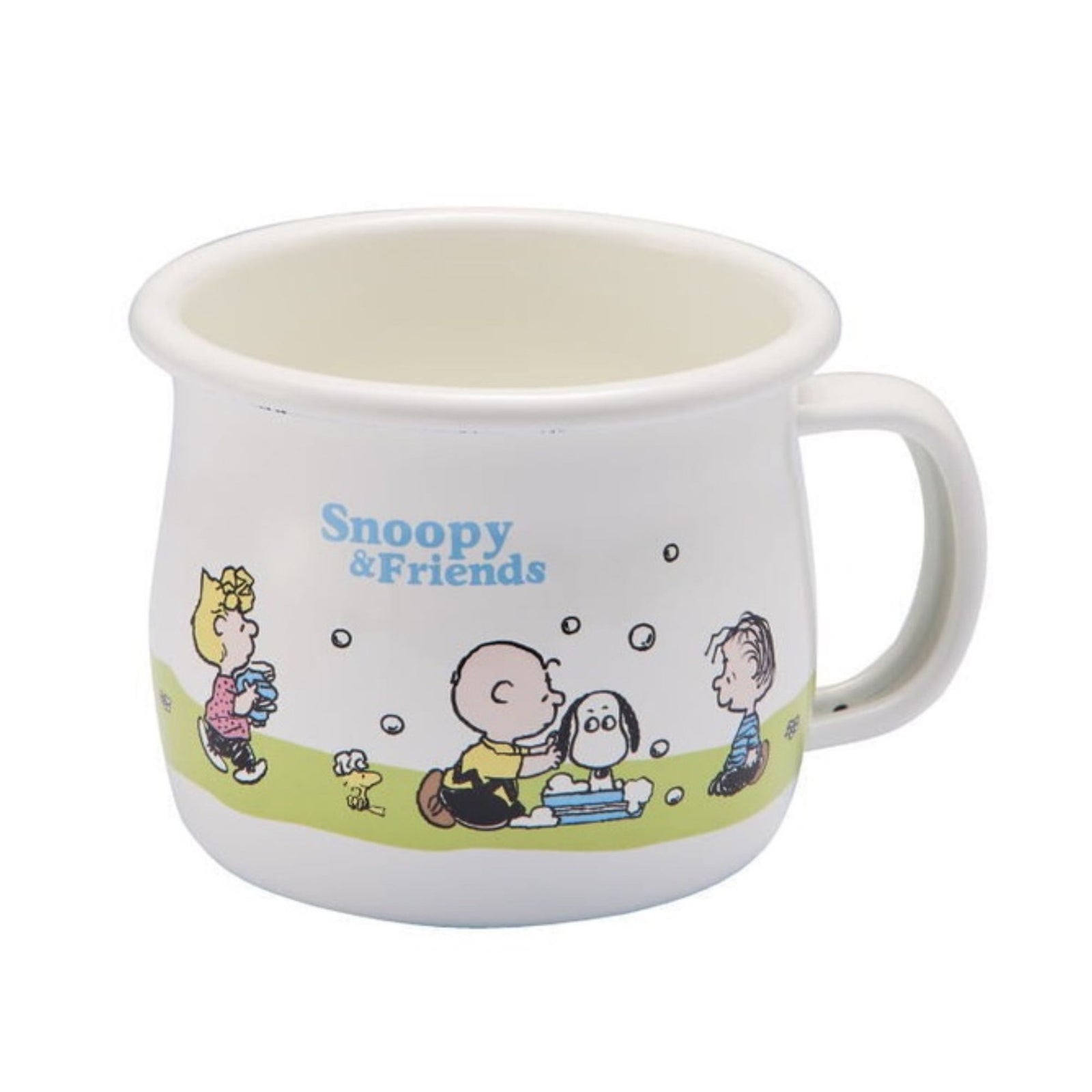Yutaka Horo x Snoopy Greenfield series enamel mug
