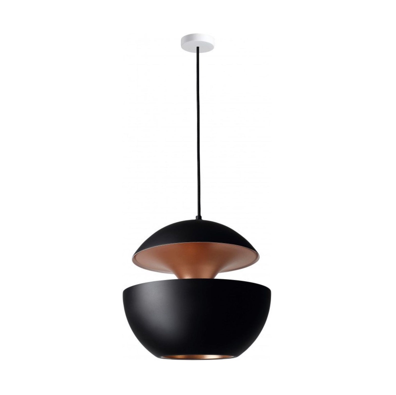 DCW Here Comes The Sun pendant lamp Ø45, Black/Copper