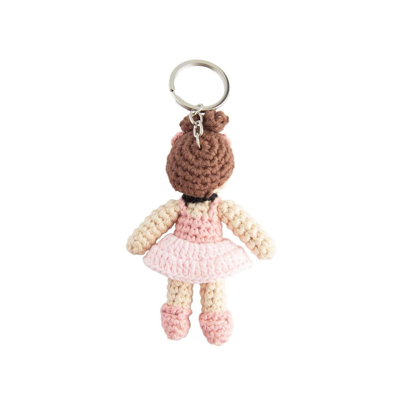 Global Affairs Degas Dancer crochet keyring