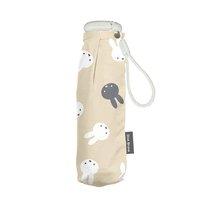 Miffy 100%UV Protection folding umbrella, face dot/beige