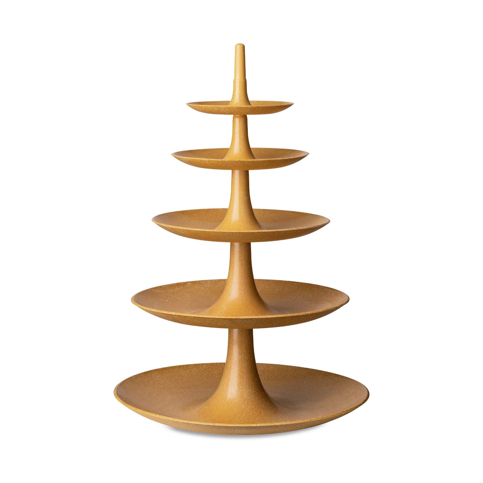 Koziol Babell serving dish 5-tier, wood