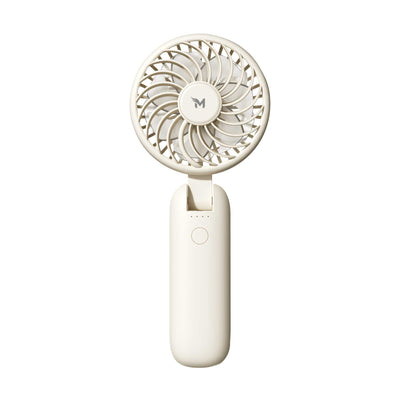 Machino M13 Folding Handheld Fan, Off White