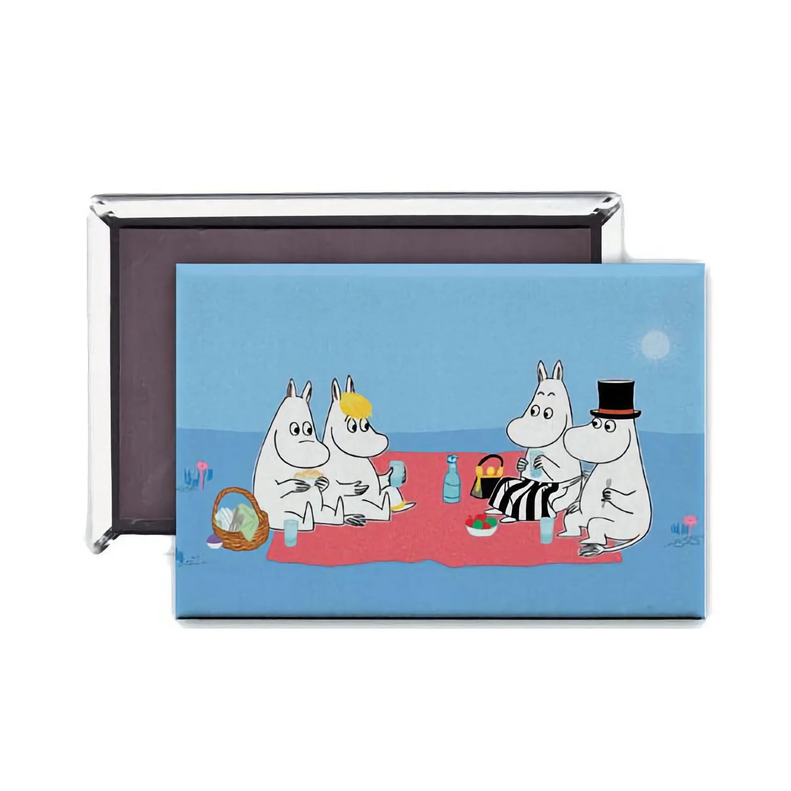 Star Edition Moomin fridge magnet, picnic