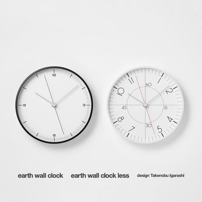 Lemnos Earth wall clock