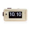 Twemco AL-30 Alarm Flip Clock, Beige