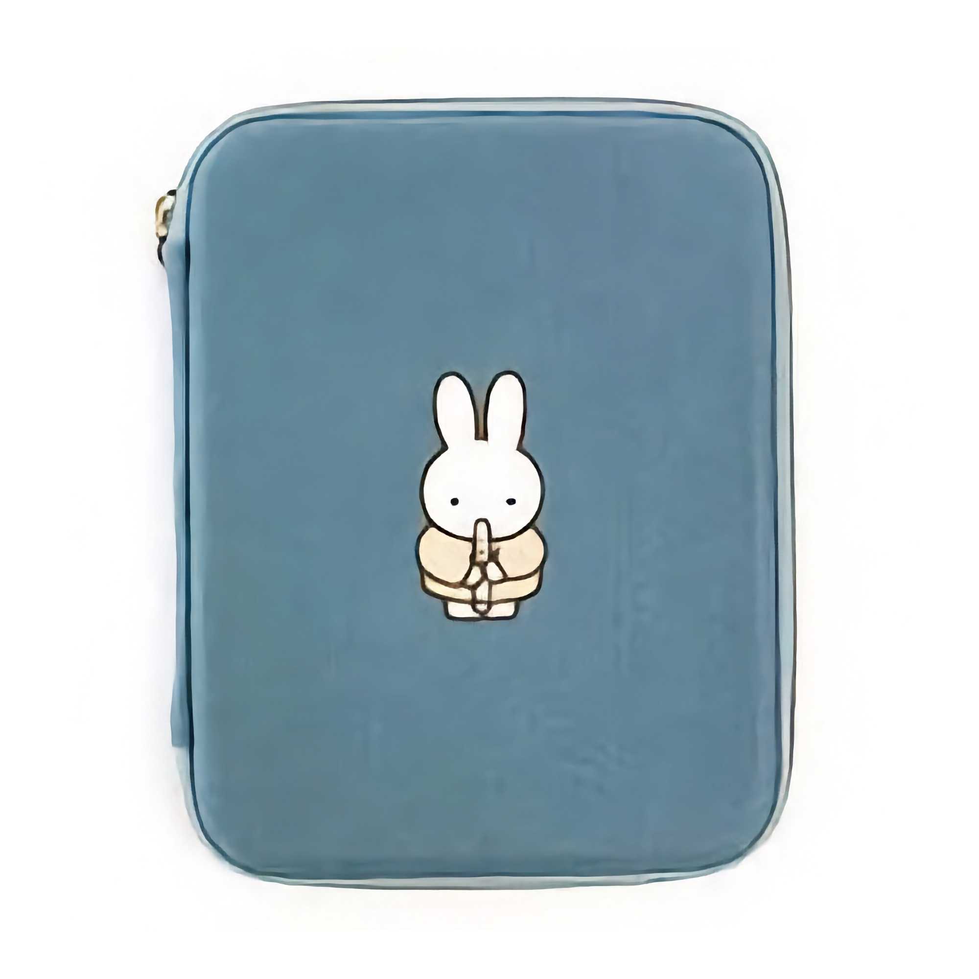 Miffy PUPU Handbook Felt Multi-Pouch, Miffy/Blue