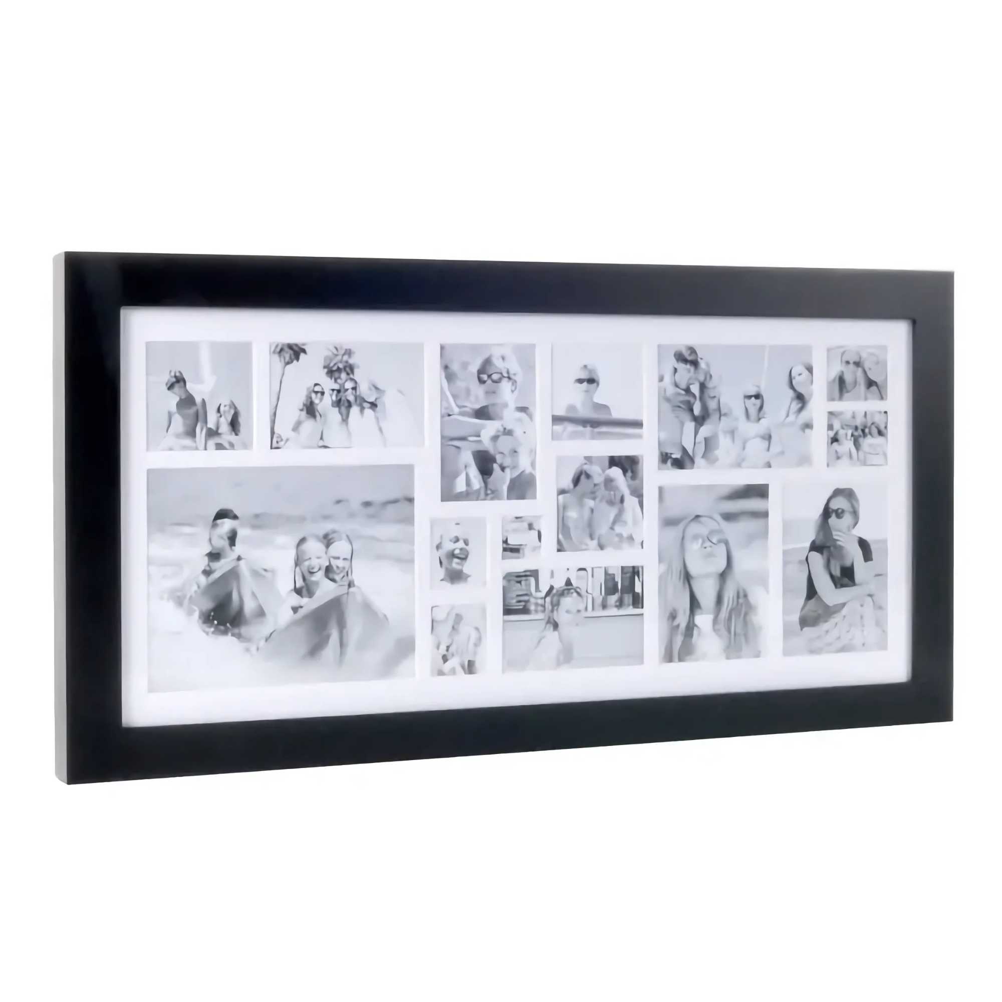 Umbra Luna Large 4x6 Picture Frame Collage and Wall Décor, White