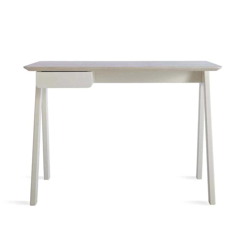 Blu Dot Stash Desk, Ash/White