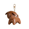 Snuffy Leather Keychain