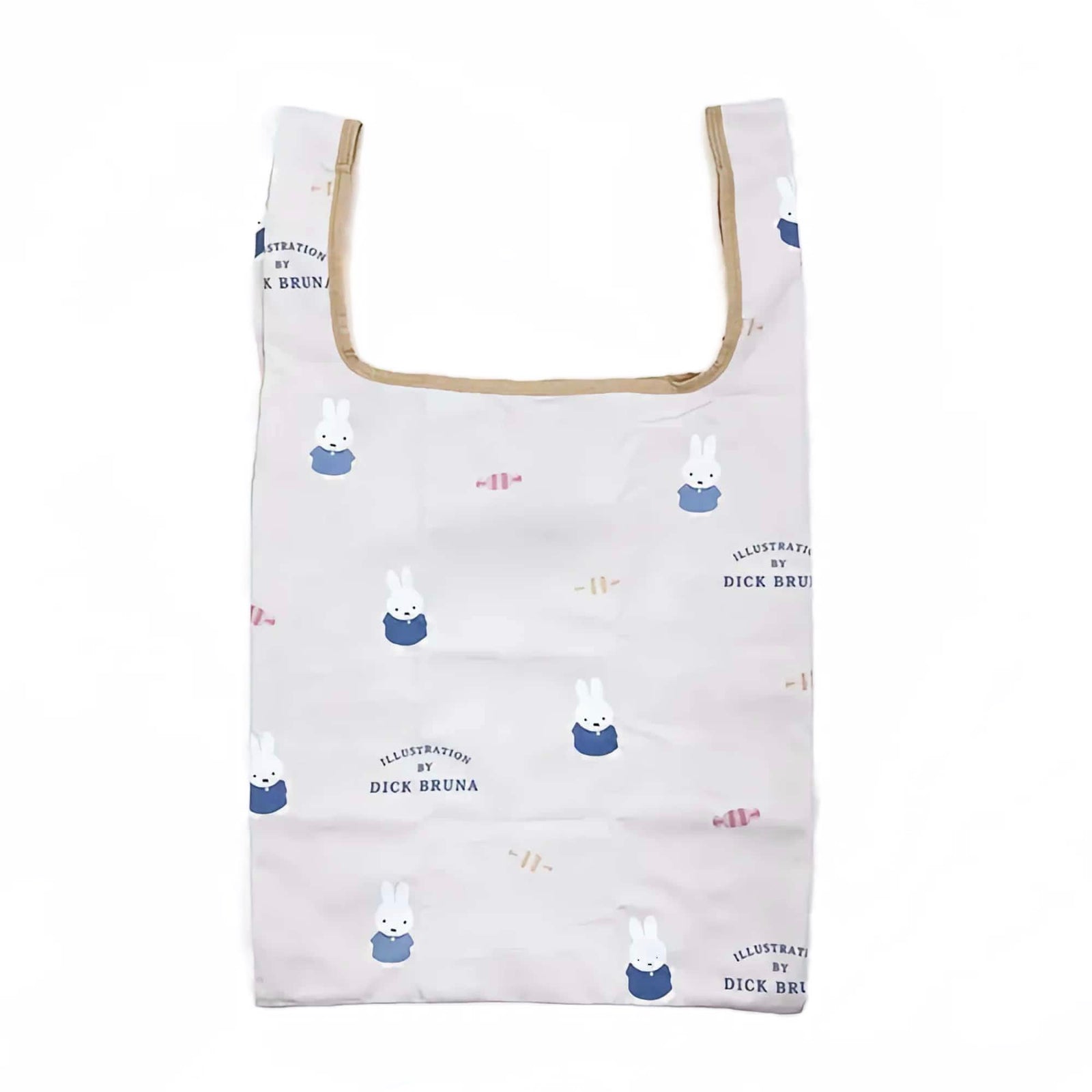 Miffy Dolce Foldable eco bag, ivory