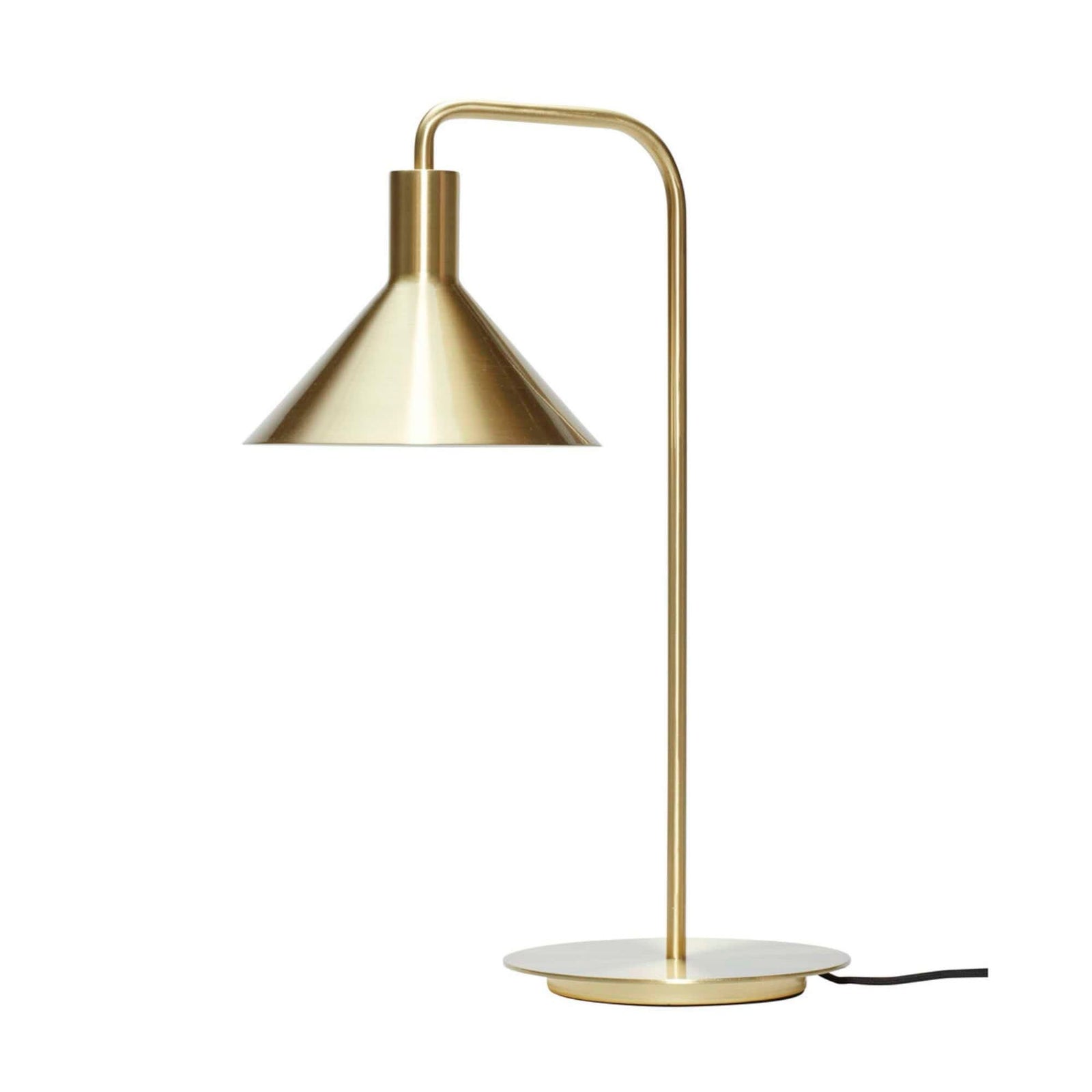 Hübsch Solo table lamp, brass