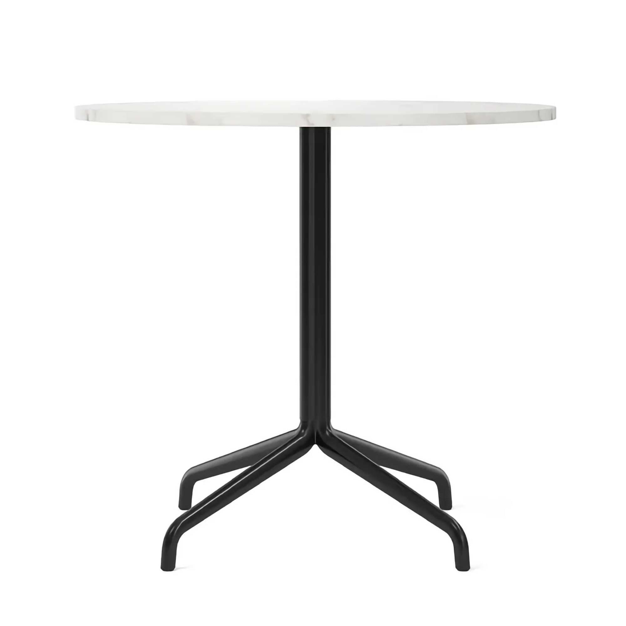 Audo Copenhagen Column table round with star base Ø80