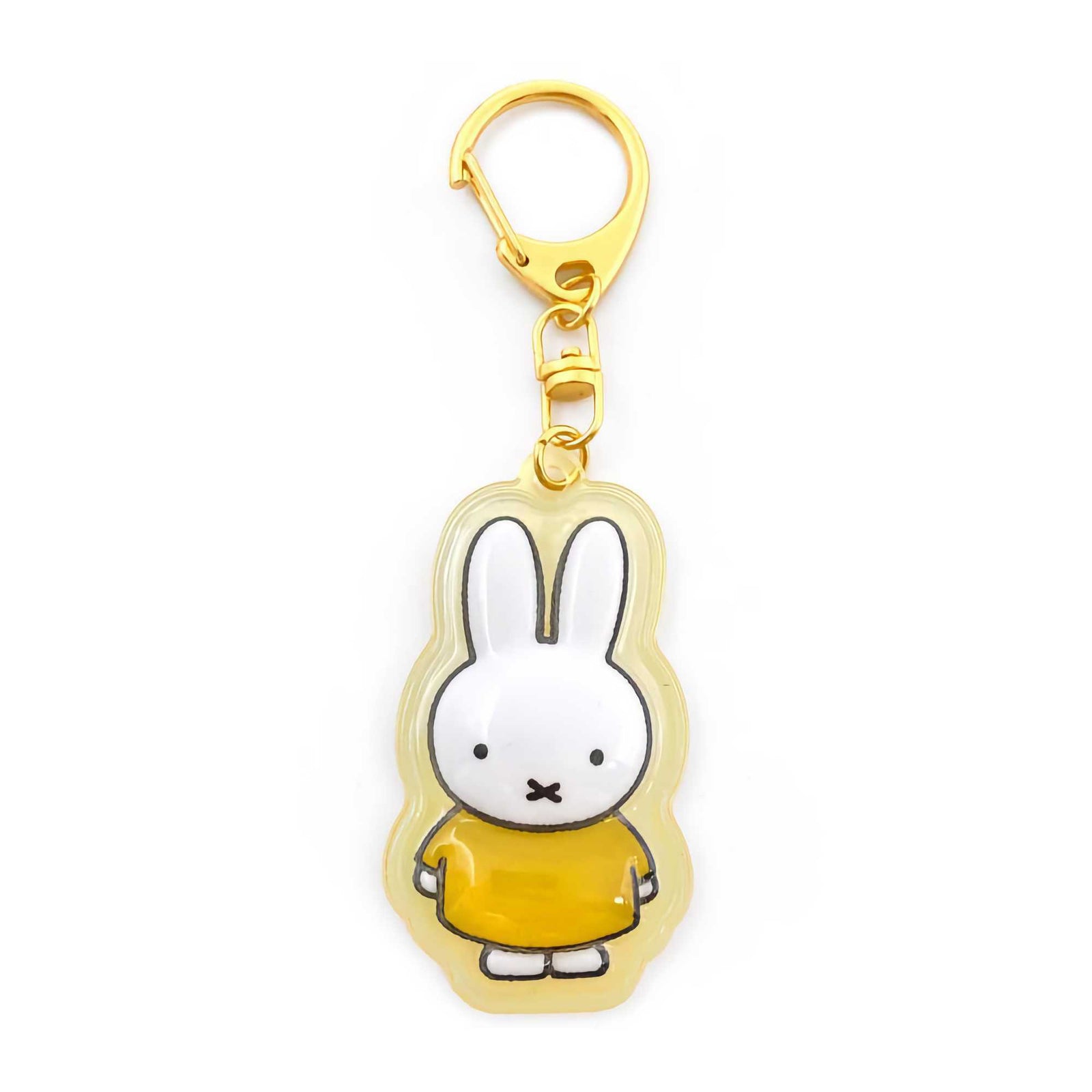 Dick Bruna's Miffy Plump 3D keychain, Miffy Yellow