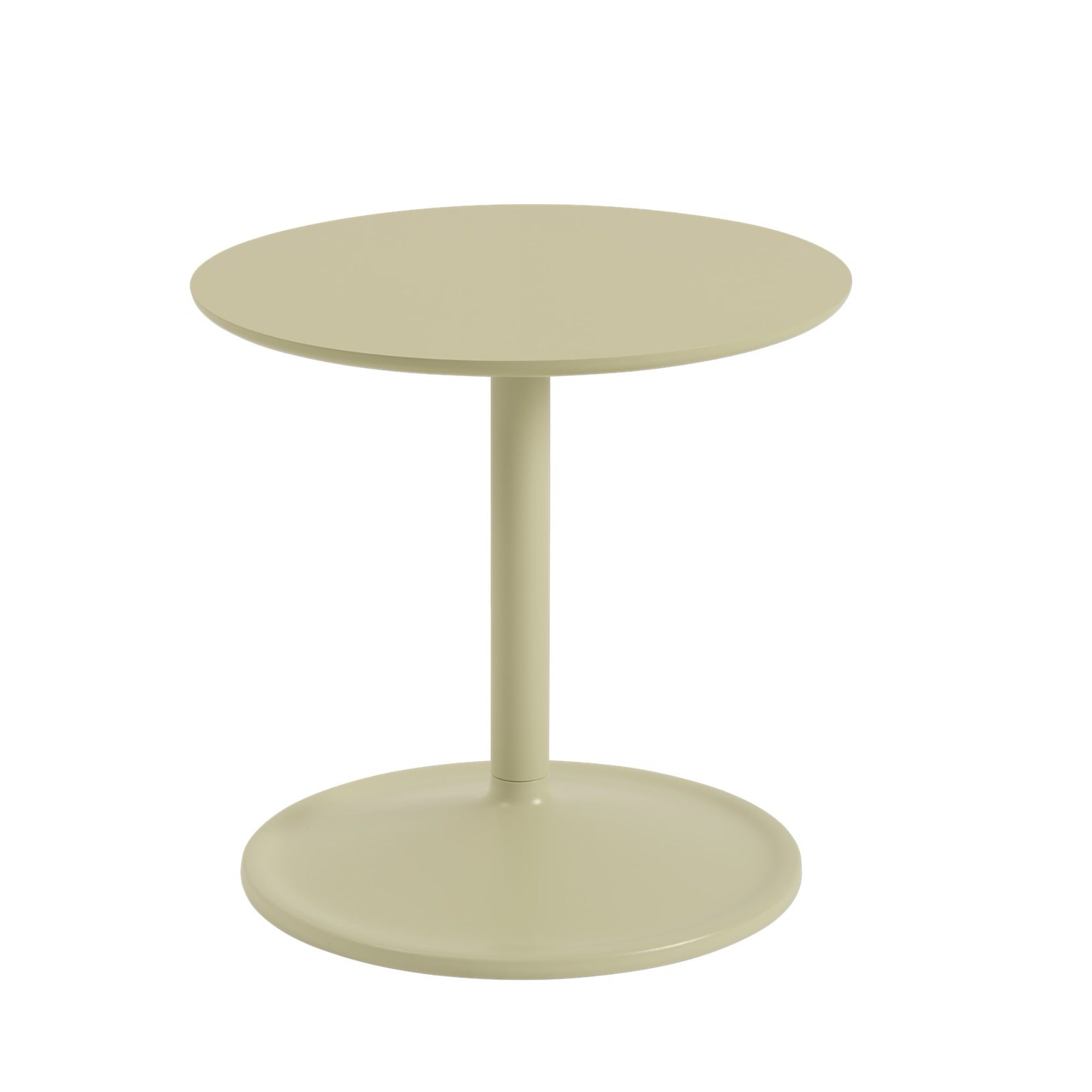 Muuto Soft ø41h40 side table, beige green