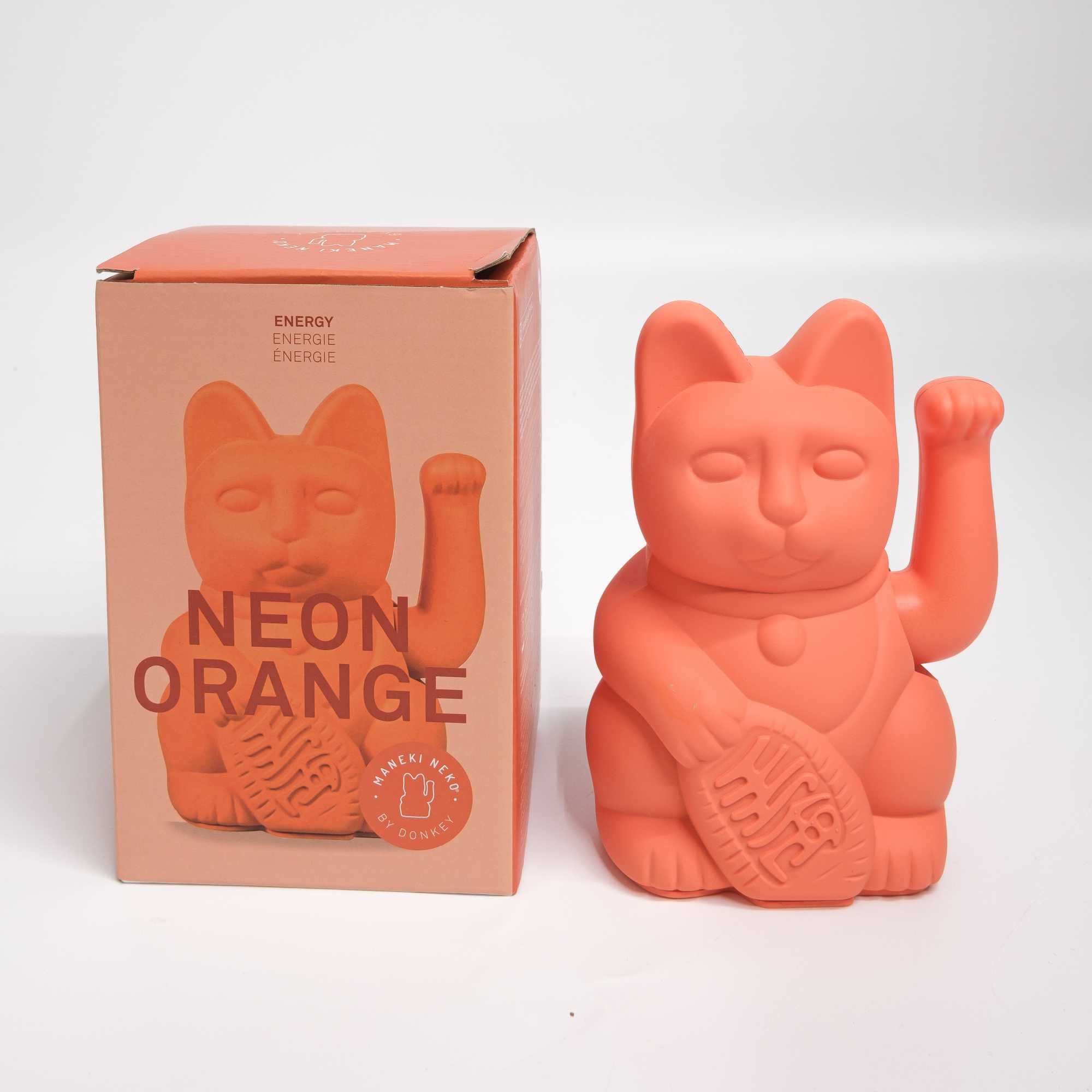 ex-display | Donkey Lucky Cat, neon orange