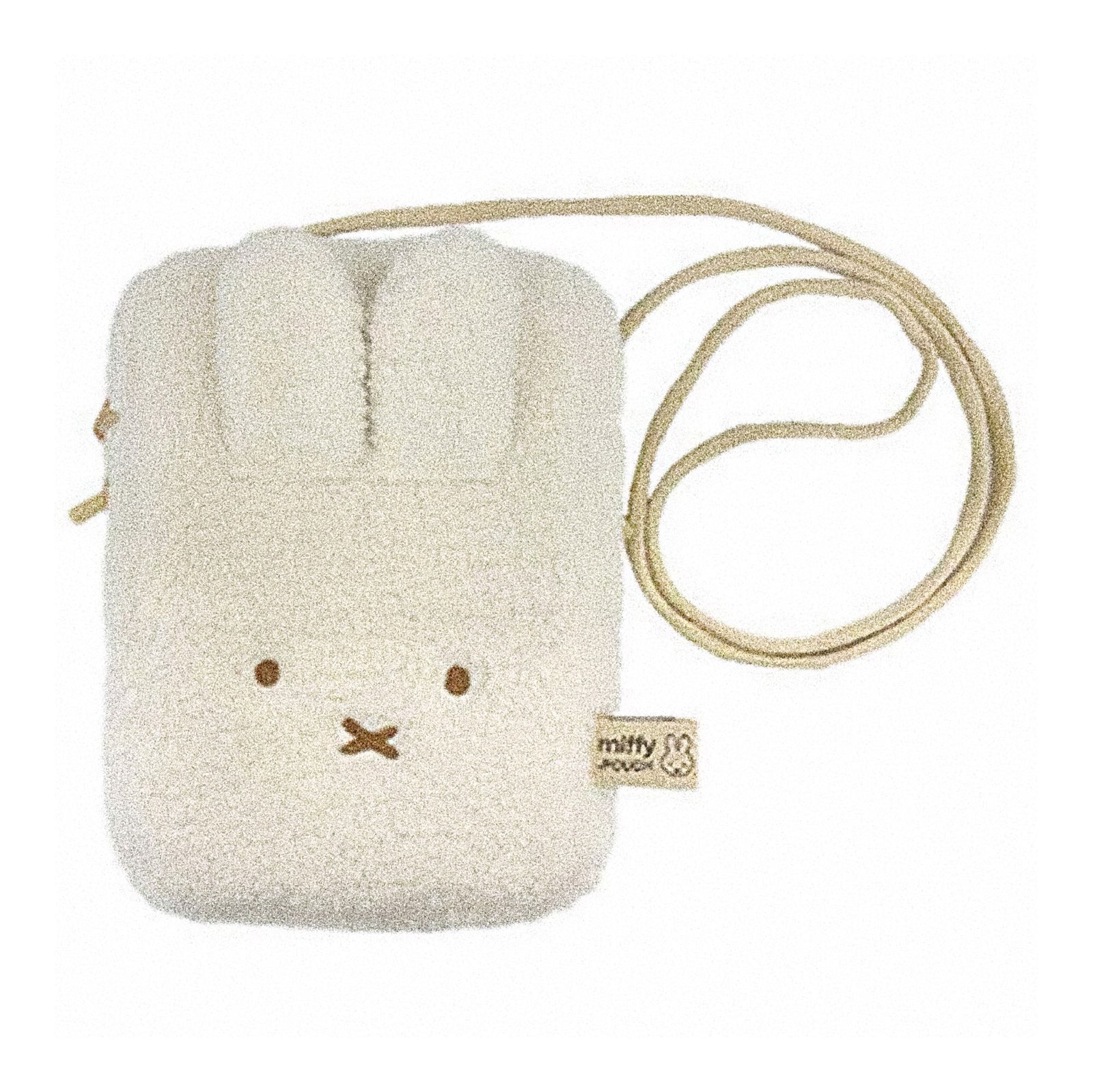 Miffy Dot shoulder pouch, ivory
