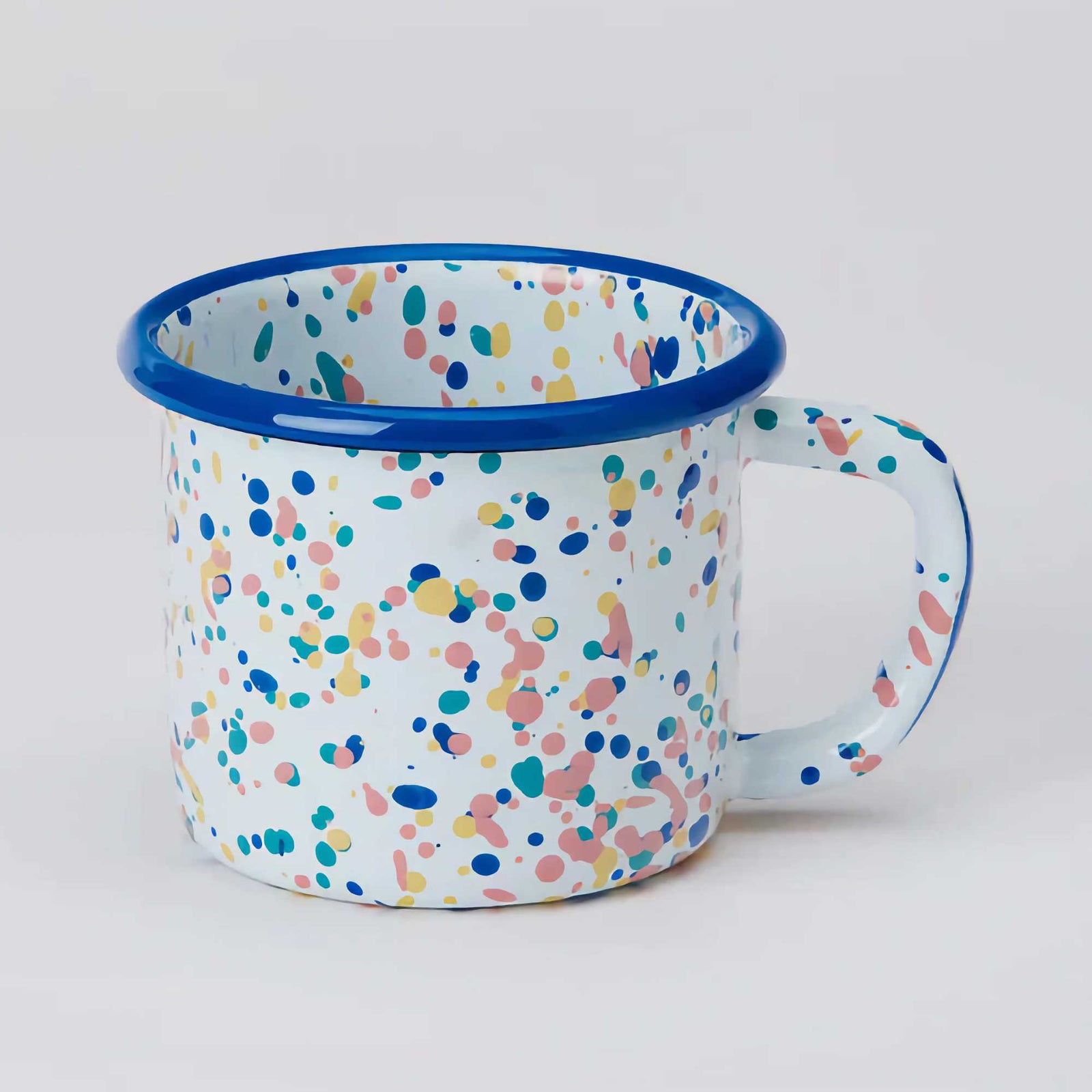 Kapka Enamel Wonder Wheel Mug, Blue