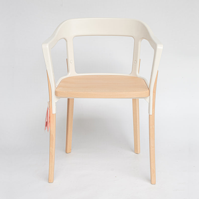 refurblished | Magis Steelwood Chair , White/Beech
