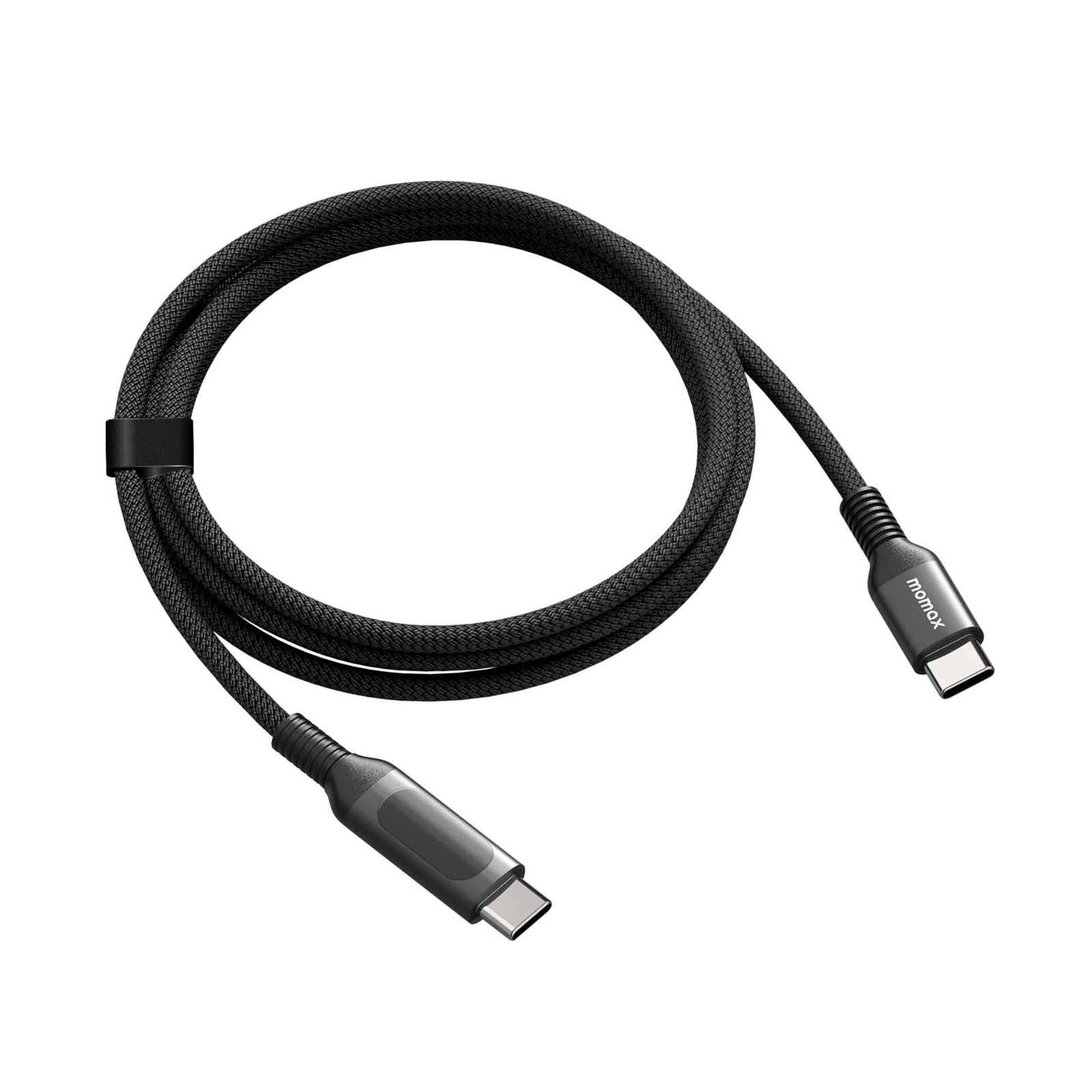 Momax Elitelink USB-C to C PD100W USB-C To USB-C with LED display (1.2M)