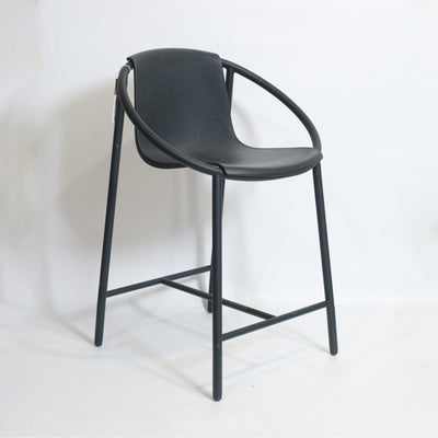 refurbished | Umbra Ringo counter stool, black