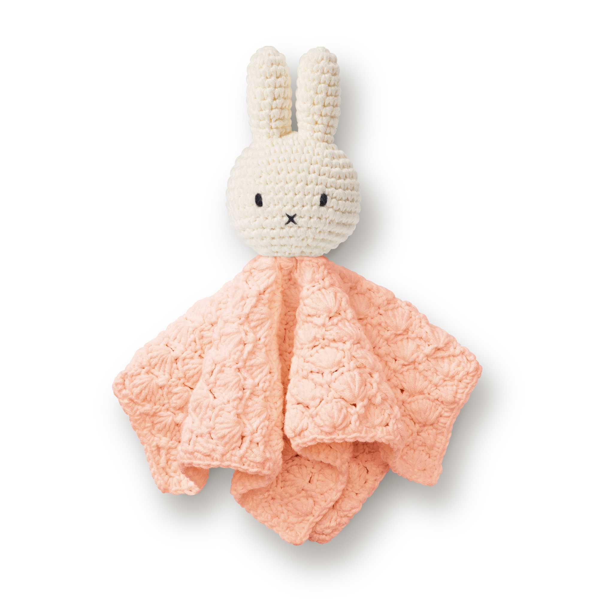 Just Dutch Miffy Handmade Wipe, Vintage Pastel Pink