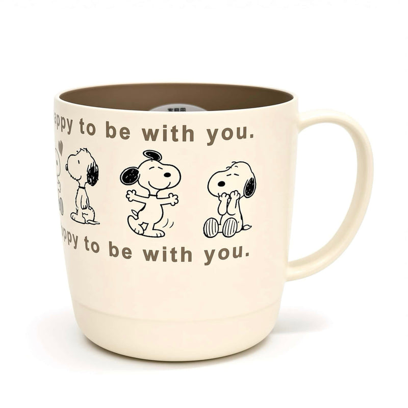PEANUTS Snoopy & Friends mug, camel