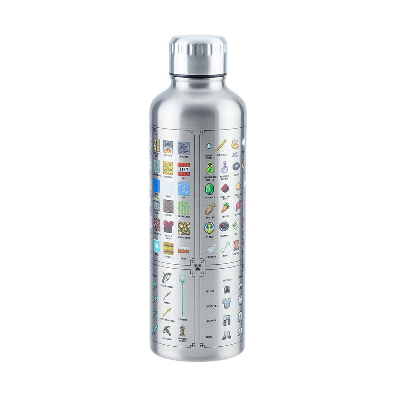 Paladone Minecraft Metal Water Bottle (500ml)