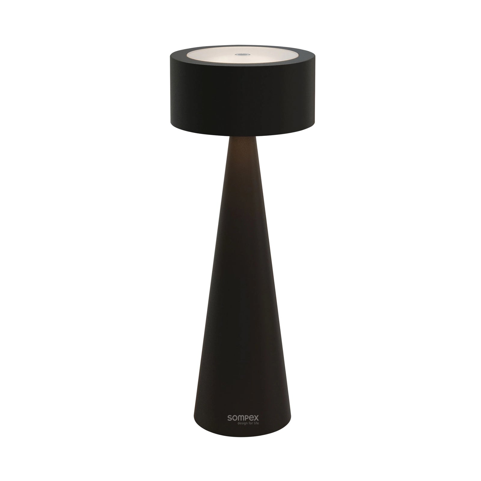 Sompex Elody rechargeable lamp, black