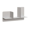 Fold Shelf double, grey