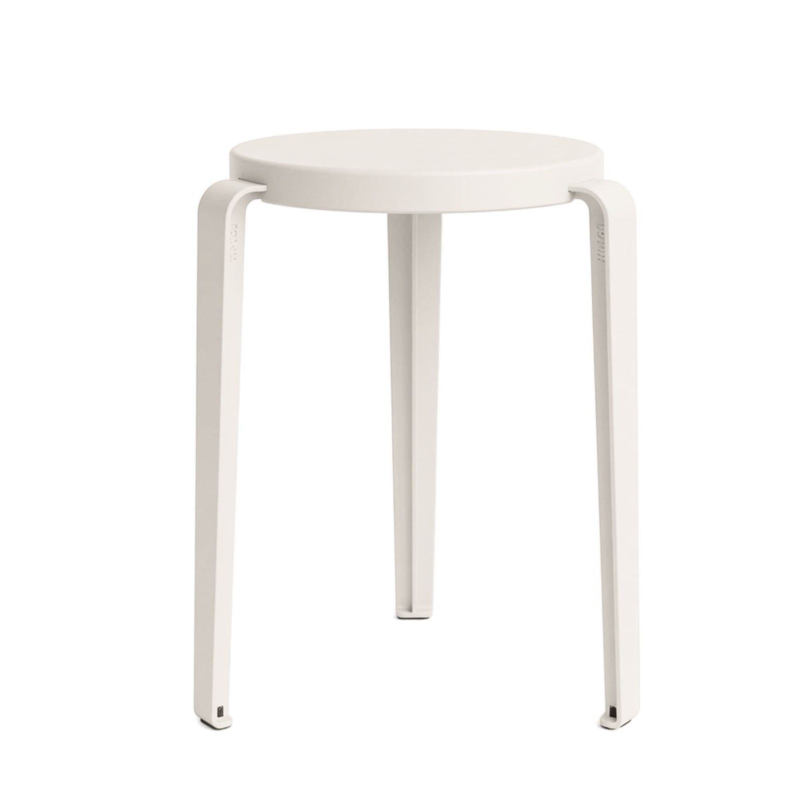 Tiptoe Lou Chroma stool, cream white