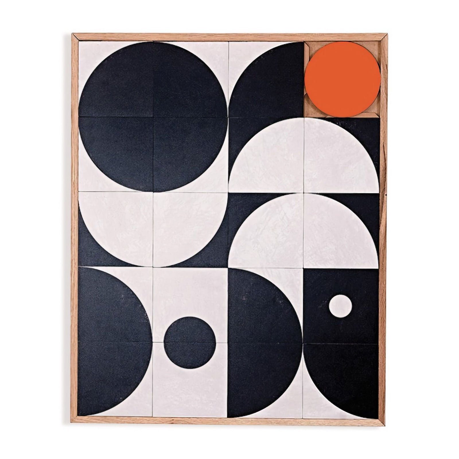 Taquin Eclipse puzzle wall art 63x78