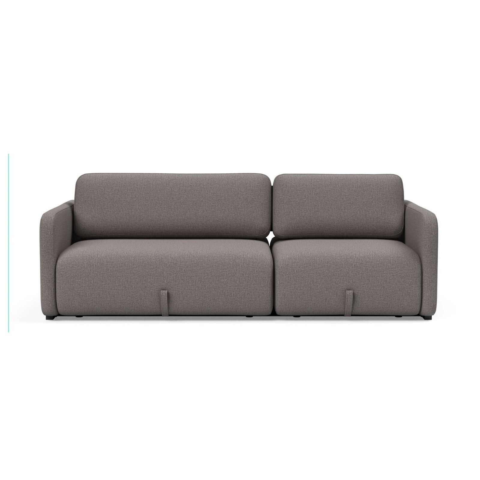 Vogan Sofa bed with backshelf, 521MixedDanceGrey