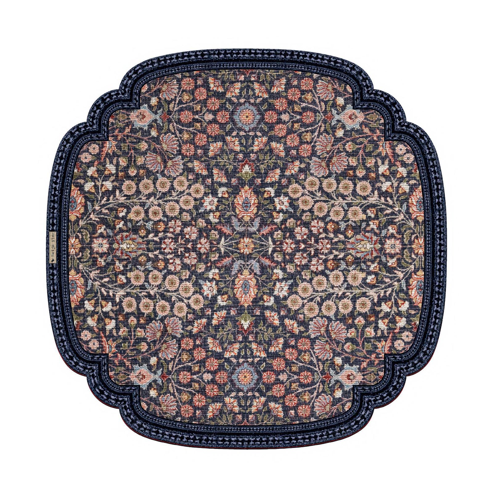 Beija Flor Bohemian Garden Spring Cutout Vinyl Placemat