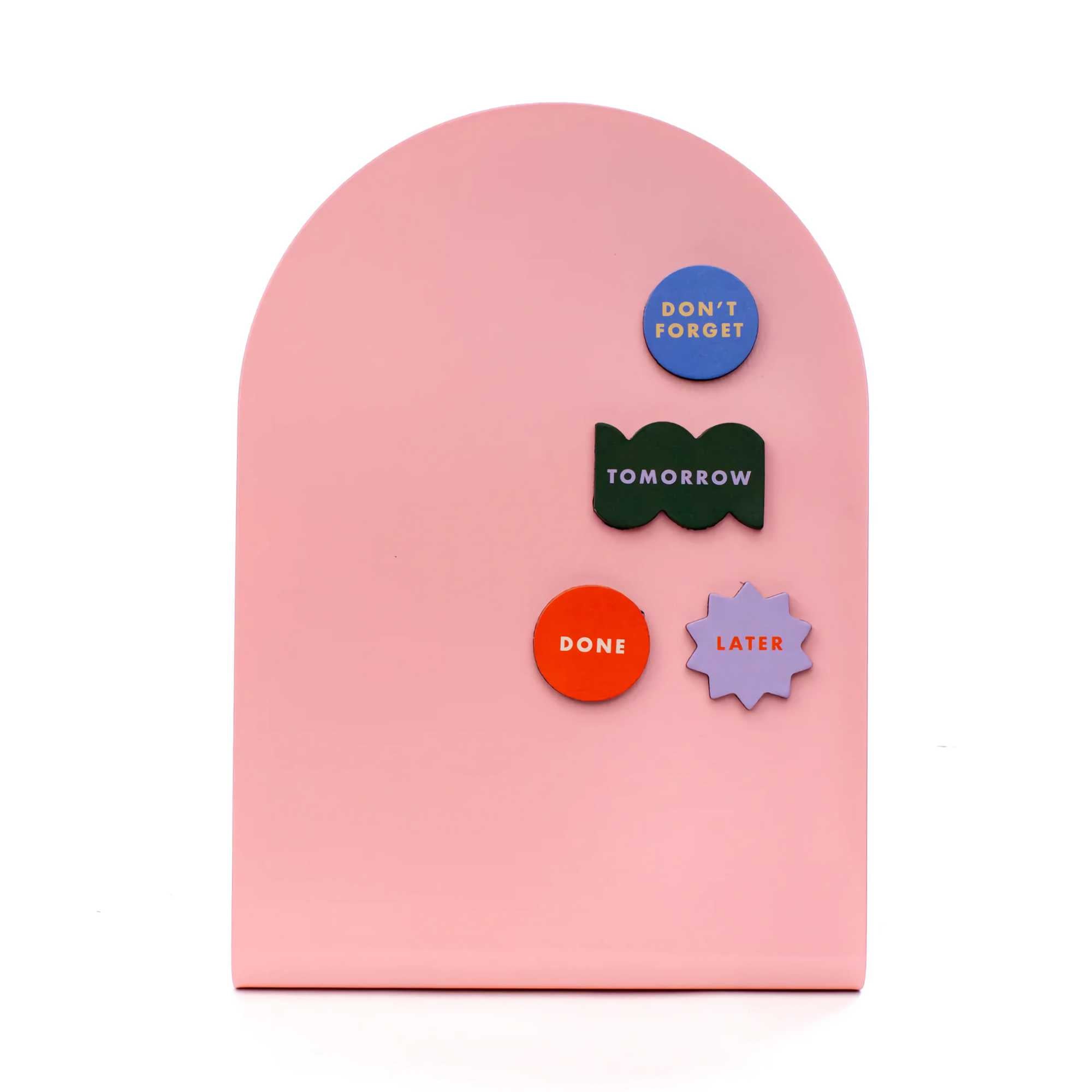 Kikkerland Inkerie Magnetic Memo Board, pink