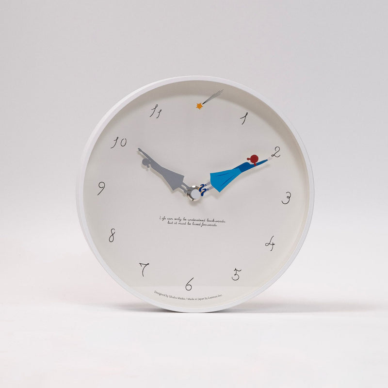 refurbished | Lemnos Herstory clock, shooting star