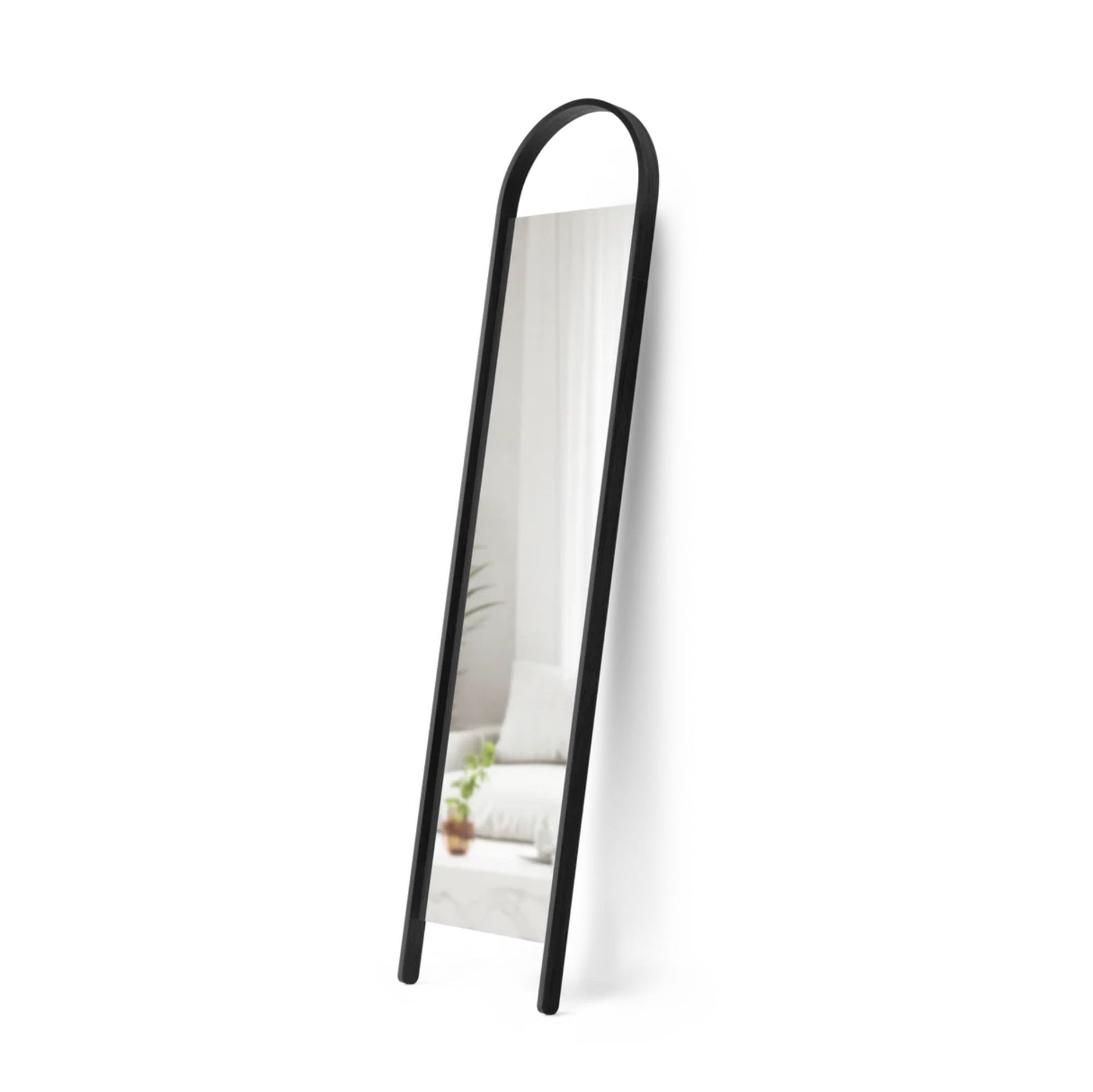 Umbra Bellwood leaning mirror, black