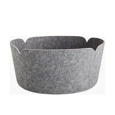 Muuto Restore Round Basket, Grey Melange