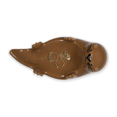 Bitten Baby Otter trinket dish