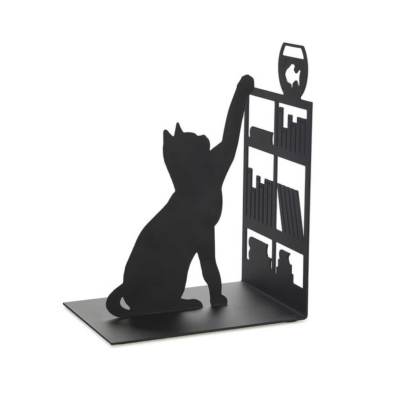 Balvi Fishing Cat bookend