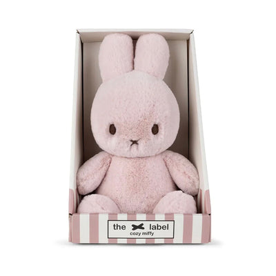 Cozy Miffy Sitting in giftbox 23cm, soft pink