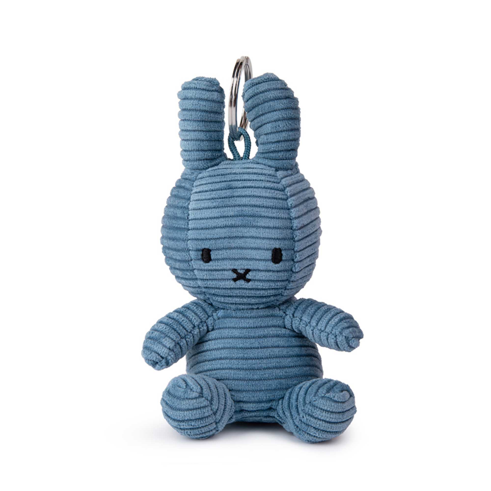 Miffy ECO Corduroy keychain, aviator blue