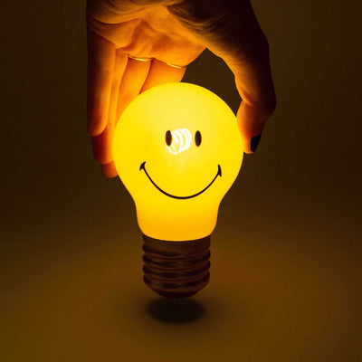 Smiley x Suck UK Cordless Lightbulb Rechargeable Lamp