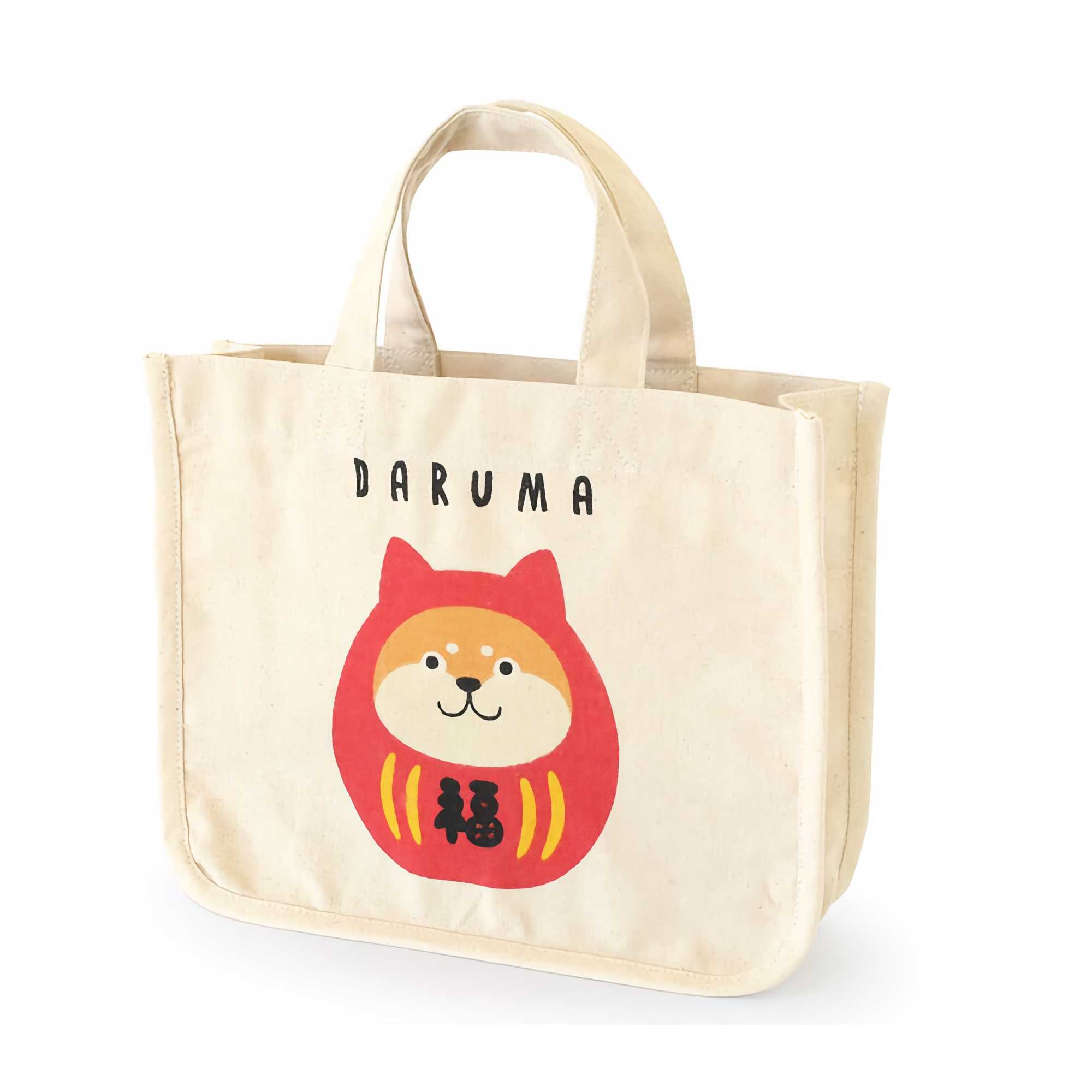 Daruma Animal Tote Bag