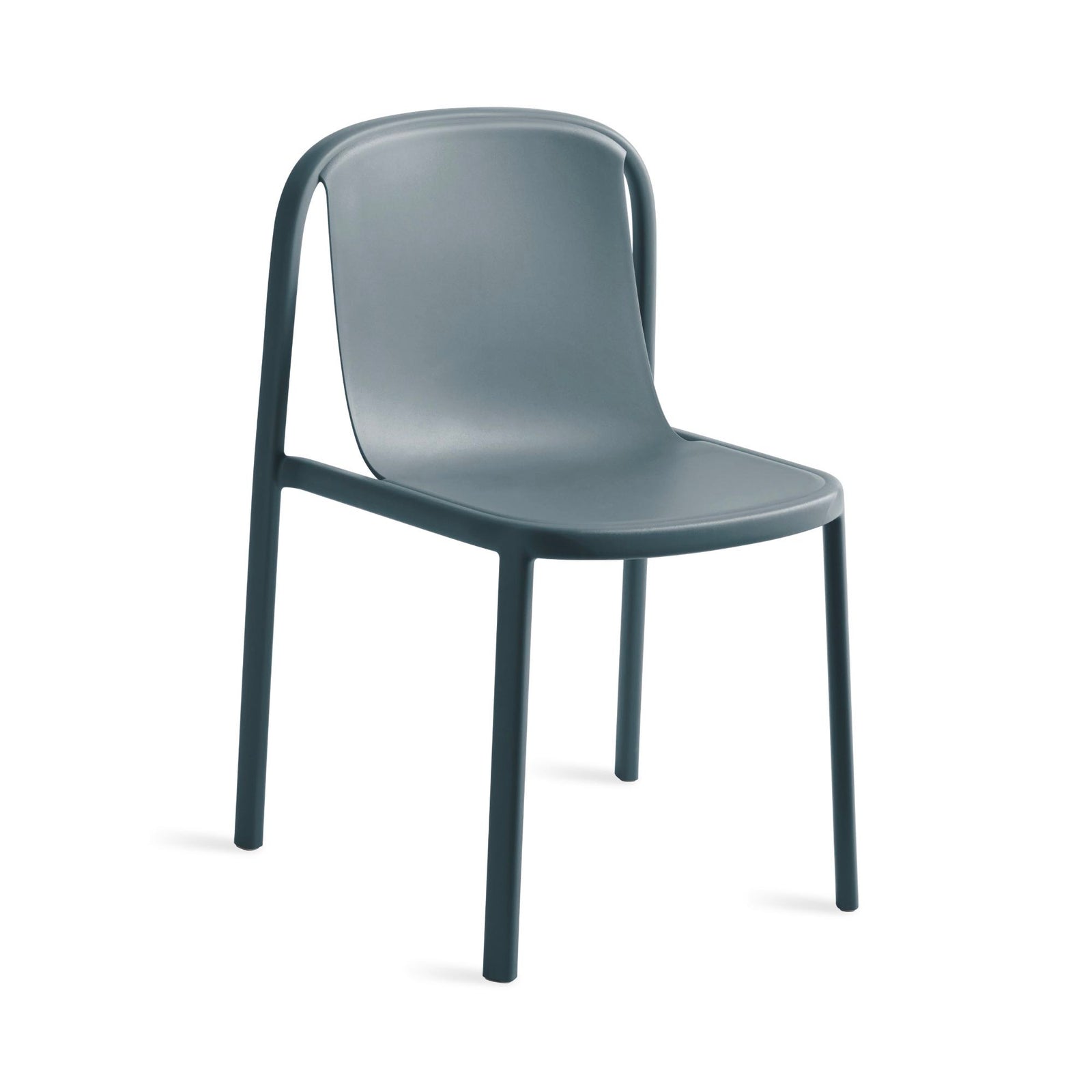 Blu Dot Decade chair, marine blue