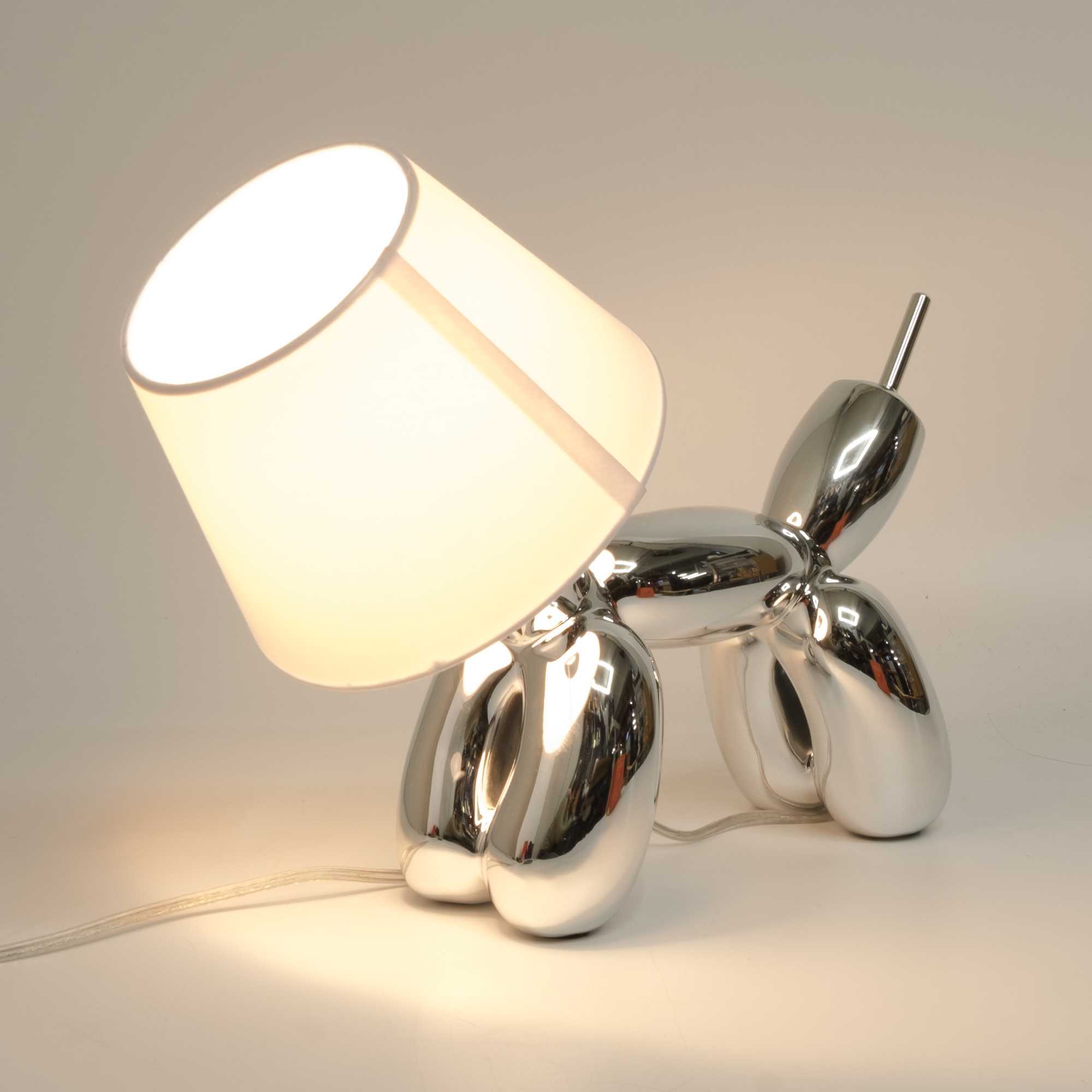 ex-display | Sompex Doggy table lamp, chrome