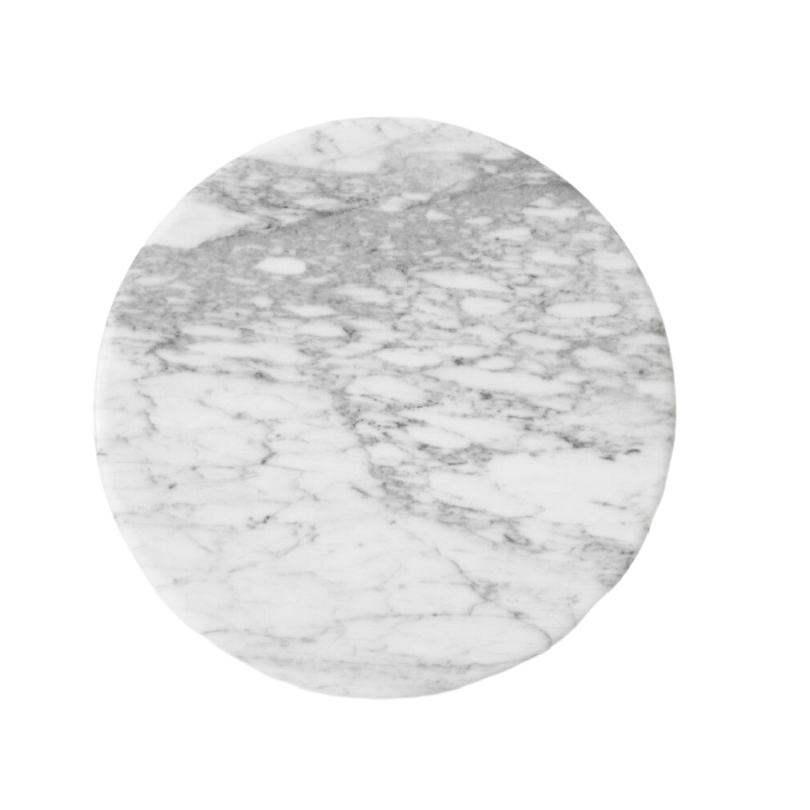 &Tradition Wire VP11 stool marble top, bianco carrara