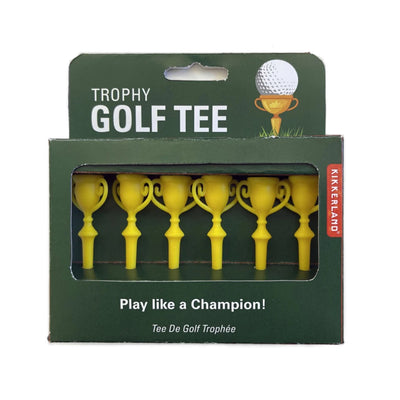 Kikkerland trophy golf tee, set of 6