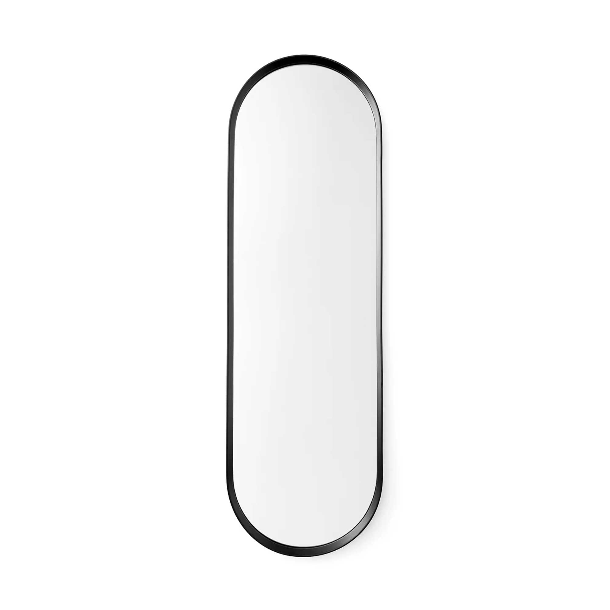 Audo Norm Wall Mirror Oval, black