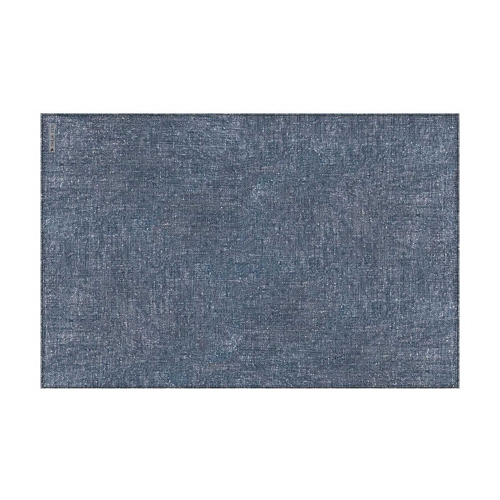 Beija Flor Linen Blue Vinyl Placemat