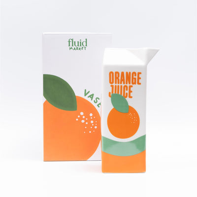 refurbished | Fluid Market Orange Juice vase